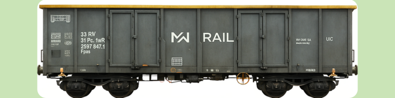 Wagon towarowy "Szary MW Rail"