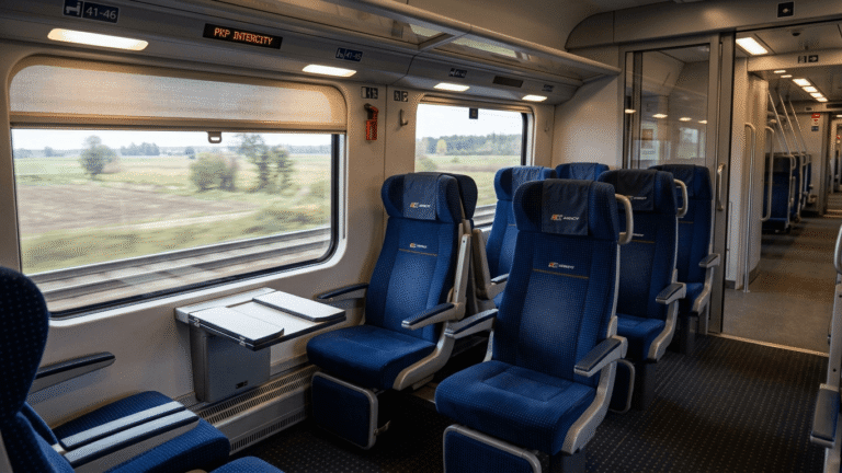 Informacje o podróży z biletem PKP Intercity bez gwarancji miejsca.